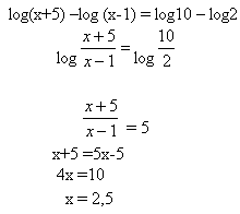 Logarithmic Equations Examples Of Problems With Solutions